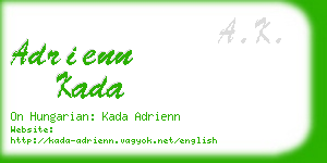 adrienn kada business card